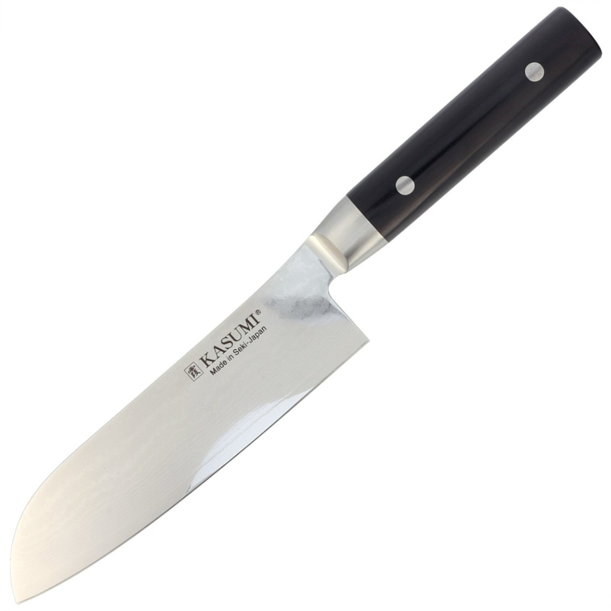 Nóż kuchenny Kasumi Damascus Santoku, kuty VG-10 180mm (84018)